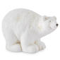 K&K Interiors Snowy  Glitter Polar Bear - image 1