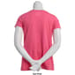 Juniors Plus Aveto Short Sleeve V-Neck Basic Tee - image 11