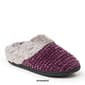 Womens Dearfoams® Cani Chenille Clog Slippers - image 2