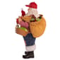 Kurt S. Adler 10.5in. Fabrich&#233; Farmer Santa Figurine - image 5