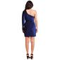 Juniors Emerald Sundae Siren One Shoulder Sheath Dress - image 2