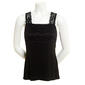 Womens Teri Square Neck Lace Trim Camisole - image 1