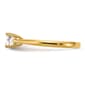 Pure Fire 14kt. Gold 1/2ctw. Lab Grown Diamond Engagement Ring - image 3