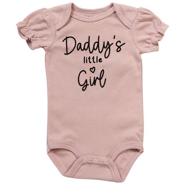 Baby Girl &#40;NB-9M&#41; Wild Child Daddy''s Little Girl Bodysuit - image 