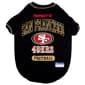 NFL San Francisco 49ers Pet T-Shirt - image 1