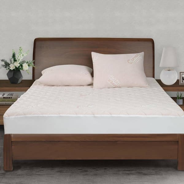 All-In-One Copper Effects™ Fitted Mattress Pad