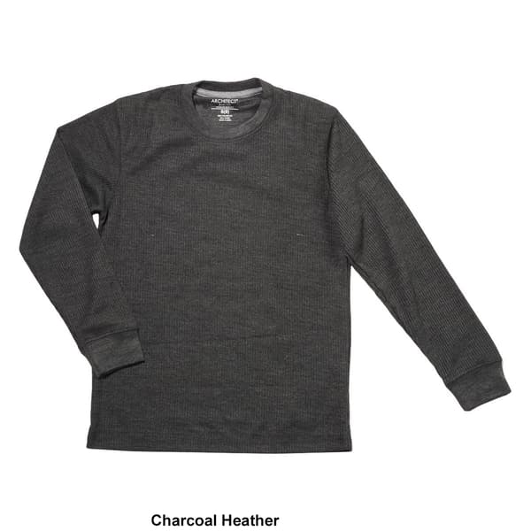 Boys (8-20) Architect® Jean Co. Solid Crew Neck Thermal Top