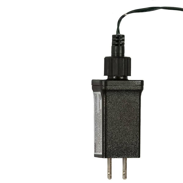 Kurt Adler 78in Silver Nylon 200 Multi-colored LED Lights