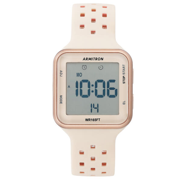 Womens Armitron Pro-Sport El LCD Digital Watch - 40-8417PBH - image 