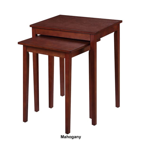 Convenience Concepts American Heritage Nesting End Tables
