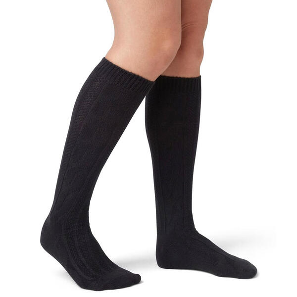 Womens HUE Cable Knee High Socks - image 