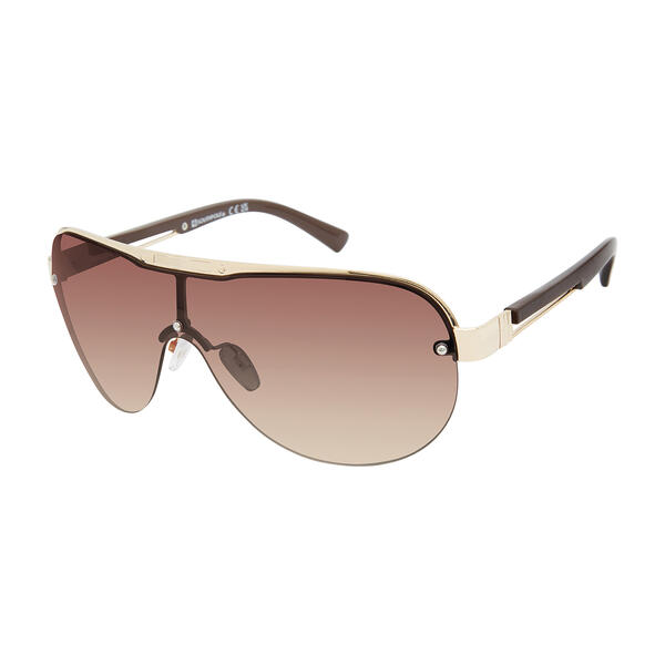 Mens SOUTHPOLE Metal Shield Sunglasses - image 