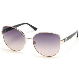 Womens Guess Butterfly Metal Sunglasses