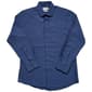 Mens Bill Blass Slim Fit Double Twill Dress Shirt - Slate Blue - image 1
