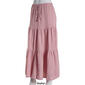 Juniors No Comment Tea Date Gauze Maxi Skirt - image 2