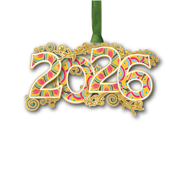Beacon Design 2026 Numerals Ornament - image 