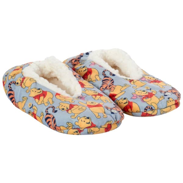 Womens Disney Winnie The Pooh and Tigger Slipper Socks - image 