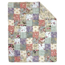 Greenland Home Fashions™ Blooming Prairie Quilted Throw