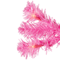 Northlight 6ft. Pre-Lit Pink Artificial Pine Christmas Tree - image 6