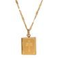 Symbols of Faith Small Gold-Tone Bible Locket Necklace - image 1