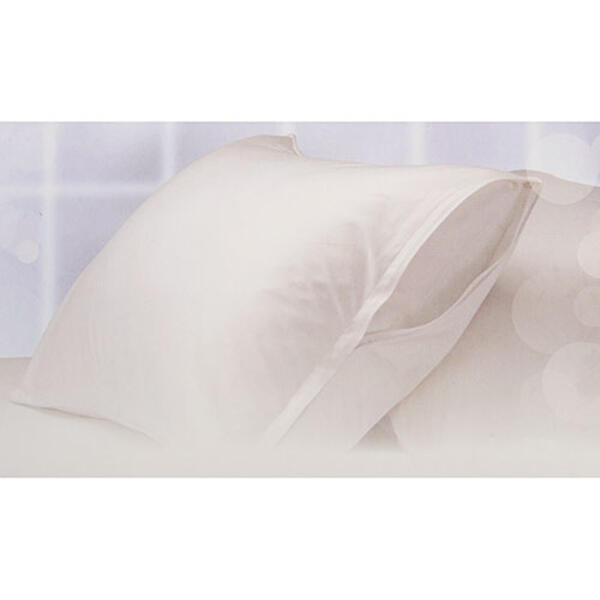 Sealy Cotton Feather & Down Pillow Protector - image 