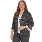 Plus Size Alfred Dunner Dinner Theater Two in One Top Blouse - image 3