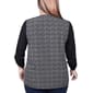 Plus Size NY Collection 3/4 Roll Tab Sleeve Geometric Blouse - image 2