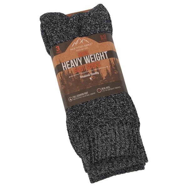 Mens Mountain Ridge Heavyweight Boot Socks - image 