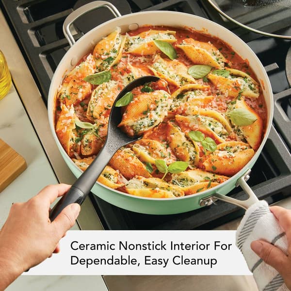 KitchenAid 5qt.Hard Anodized Ceramic Nonstick Saut&#233; Pan with Lid