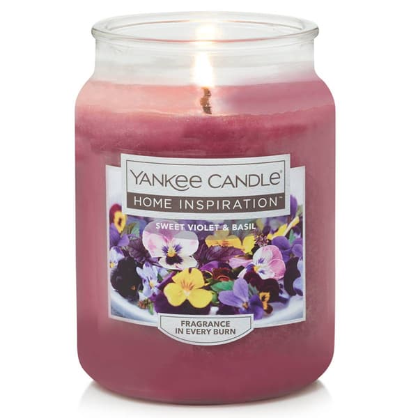 Yankee Candle(R) Sweet Violet & Basil 19oz. Jar Candle - image 