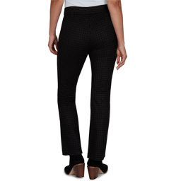 Womens Emaline Country Code Plaid Kick Flare Pull On Pants
