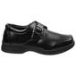 Little Boy Josmo Slip-On Comfort School Oxfords w/ Buckle Detail - image 2