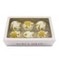 Kurt Adler 80mm White Balls w/ Gold Beads 6pc. Set - image 8