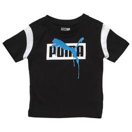 Toddler Boy Puma&#40;R&#41; Tie Dye Smash Short Sleeve Tee