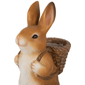Northlight Standing Bunny Carrying a Basket Garden Statue - image 6