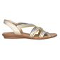 Womens Impo Bryce Metallic Slingback Strappy Sandals - image 2