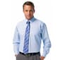 Mens Christian Aujard Slim Fit Stretch Dress Shirt - Powder Blue - image 1