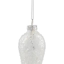 Northlight Seasonal Clear Glass Winter Icicle Ornament