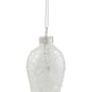 Northlight Seasonal Clear Glass Winter Icicle Ornament - image 4