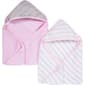 MiracleWare(R) 2pc. Pink Hooded Towels - image 1