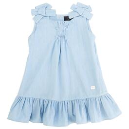 Baby Girl &#40;12-24M&#41; 7 For All Mankind&#40;R&#41; Chambray Tank Dress Set