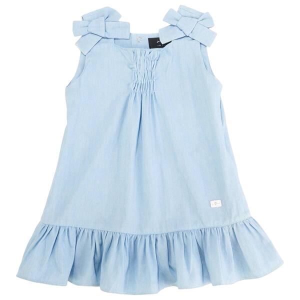 Baby Girl &#40;12-24M&#41; 7 For All Mankind&#40;R&#41; Chambray Tank Dress Set - image 