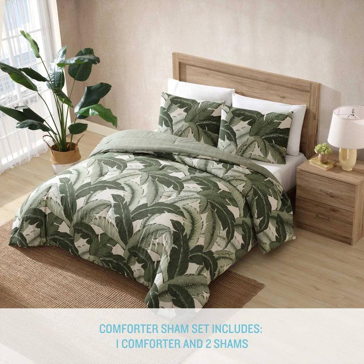 Tommy Bahama Vintage Palms 3pc. Reversible Comforter Set