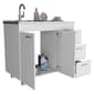 FM FURNITURE Darien White Base Cabinet - image 3