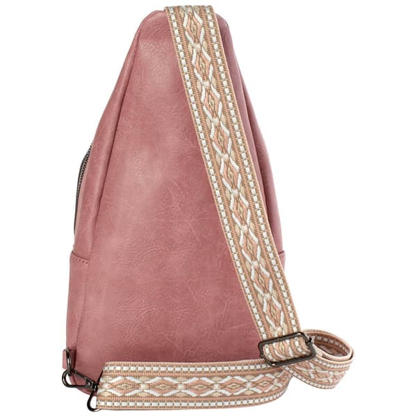 Sam & Hadley Embroidered Sling Bag Crossbody
