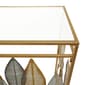 9th & Pike® Gold-Tone Metal Contemporary Console Table - image 6