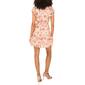 Petite MSK Flutter Sleeve Floral Chiffon A-Line Dress - image 2