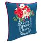 Jordan Manufacturing Love Grows Floral Outdoor Throw Pillow - image 2