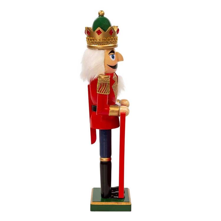 Kurt Adler 15in. Nutcracker King Holding Picture Frame