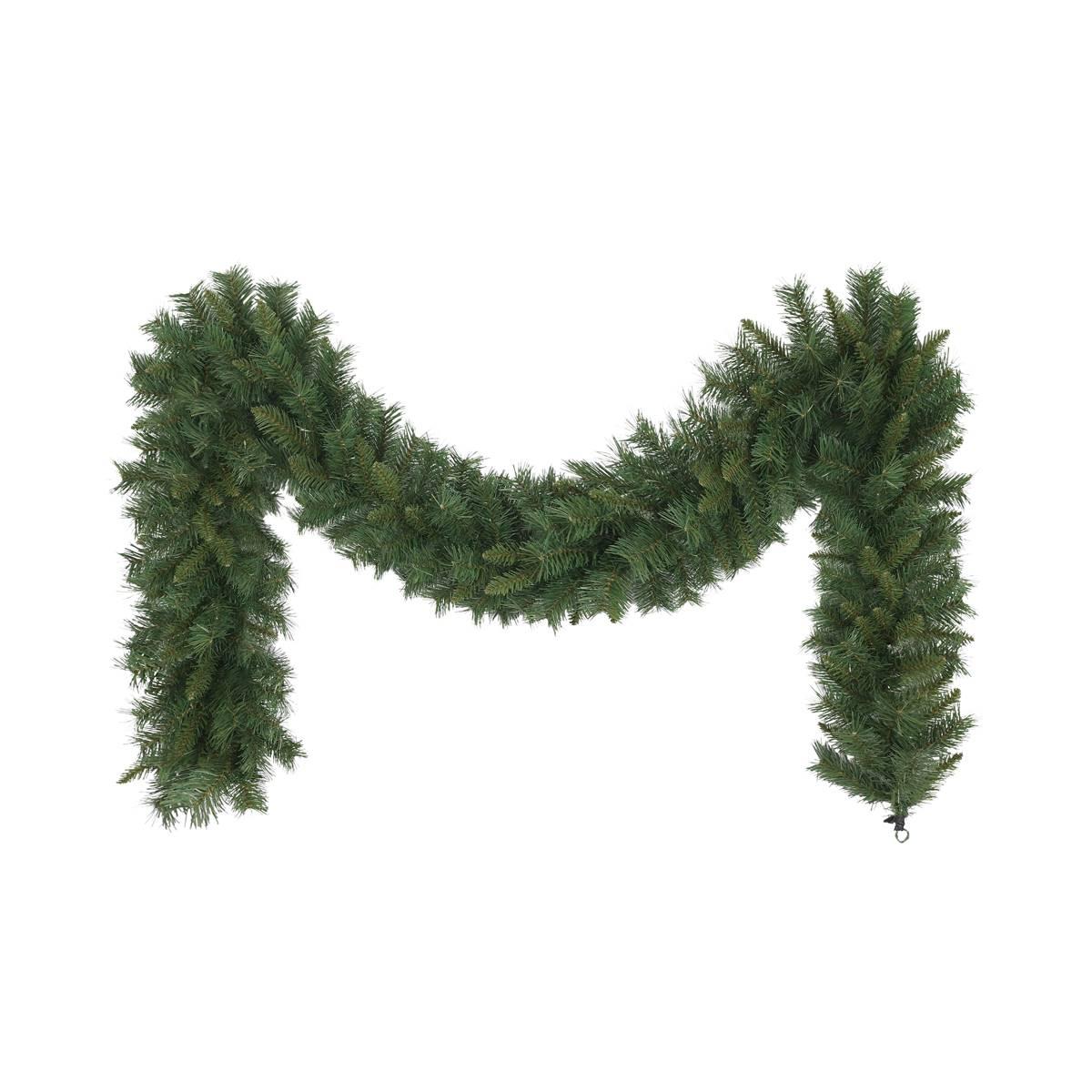 Puleo International 9ft. Round Valley Pine Garland
